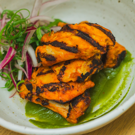 Pollo al curry de Menu Boost
